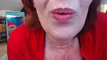 A Redheaded Vixen Refuses To Climax During A Dirty Oral Encounter