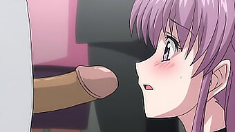 Cô Gái Da Trắng Với Vú Tự Nhiên Được Xuất Tinh Từ Anime Sex