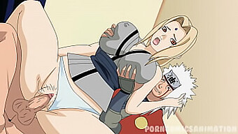 Sensual Anime Parody Featuring Tsunade And Jiraiya In Hardcore Action