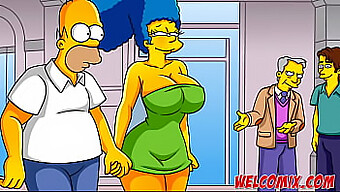 Simpsons porn comics featuring the sexiest MILF in town!