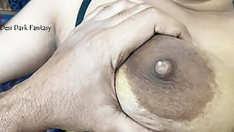 Devar Pleasures Kamya Bhabhi'S Milky Breasts