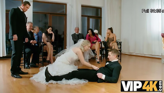 Kristy Waterfall's unforgettable wedding night in VIP4K